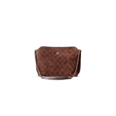 CHANEL EDINBURGH NUBUCK HIGHLANDER MESSENGER BAG 6989458 (33*27*11cm)